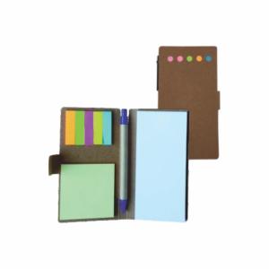 Bloco Ecológico com Post it - 70 folhas Papel  75g 15x8 4X0 Capa Transfer Ecológico 